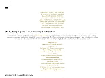 Náhľad webu Náhľad webu