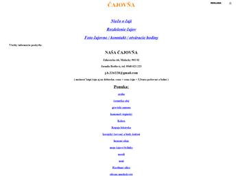 Náhľad webu Náhľad webu