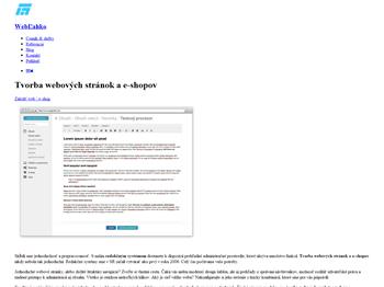 Náhľad webu Náhľad webu