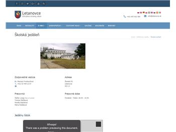 Náhľad webu Náhľad webu