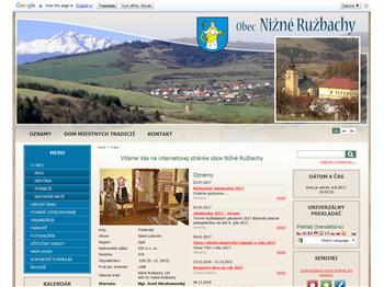 Náhľad webu Náhľad webu