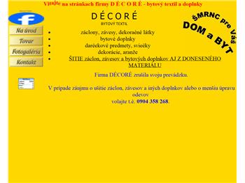 Náhľad webu Náhľad webu