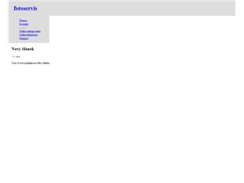 Náhľad webu Náhľad webu