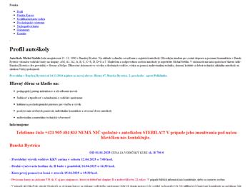 Náhľad webu Náhľad webu