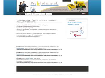 Náhľad webu Náhľad webu